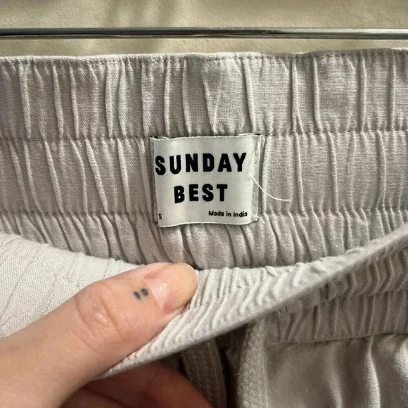 Sunday Best Drawstring Trousers - Picture 4 of 4